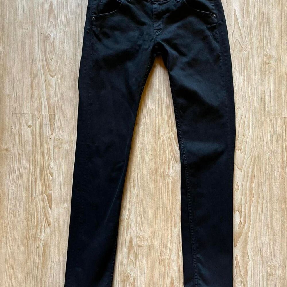 Designer alt skinny Hudson Women's Black Jeans